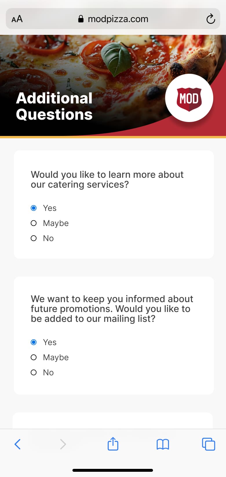 Custom Data Collection