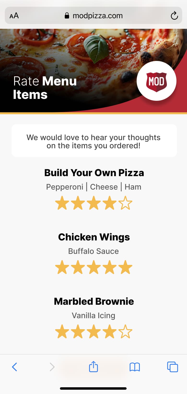 Item-Level Feedback