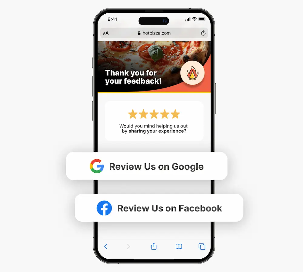 Mobile review generation