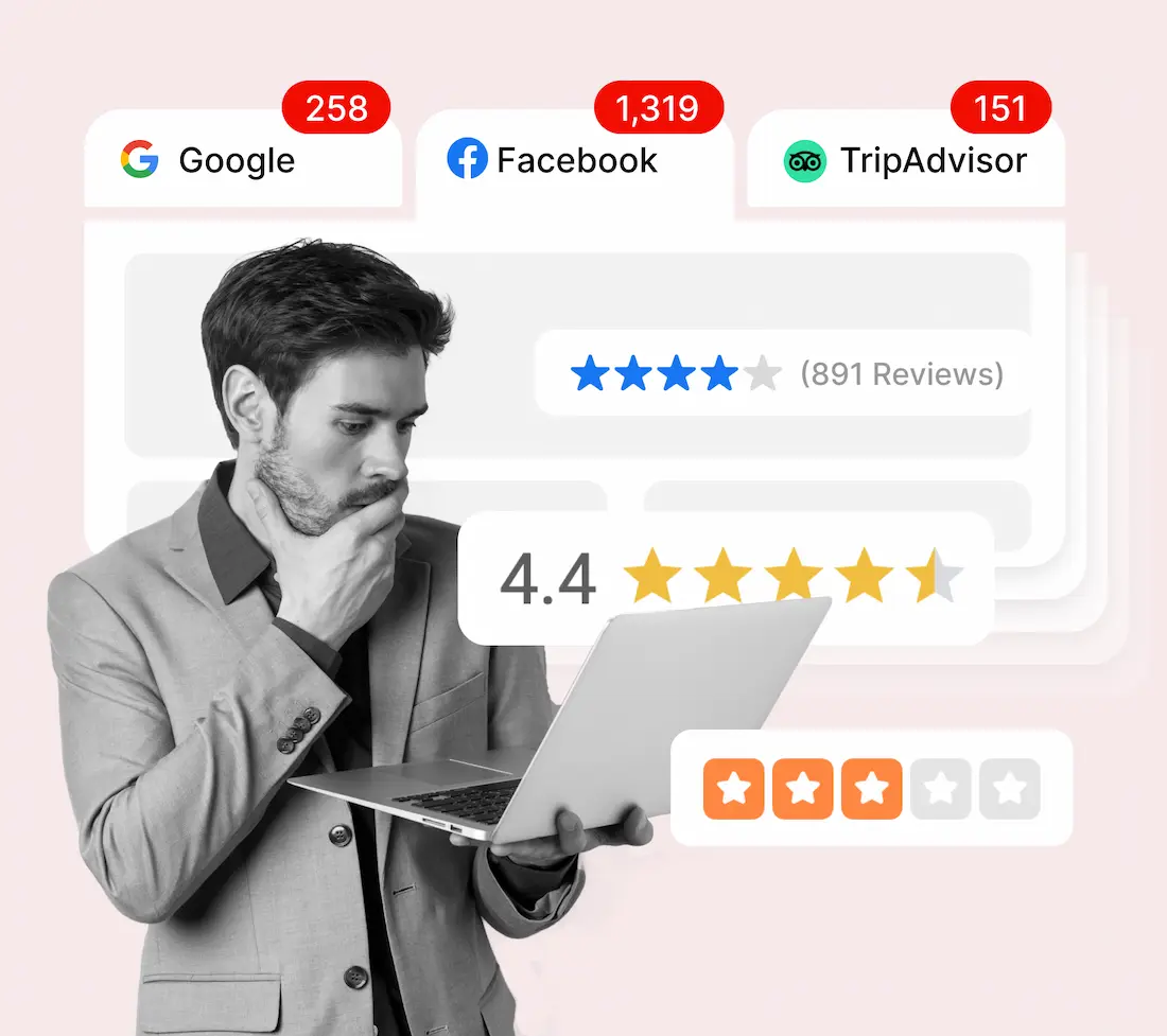 Multiple review platforms challenge